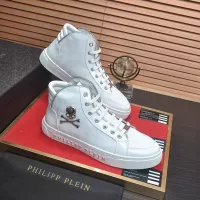 $92.00 USD Philipp Plein PP High Tops Shoes For Men #1381457