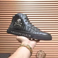 $92.00 USD Philipp Plein PP High Tops Shoes For Men #1381460
