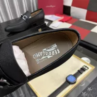 $108.00 USD Salvatore Ferragamo Leather Shoes For Men #1381472