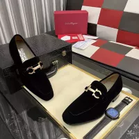 $108.00 USD Salvatore Ferragamo Leather Shoes For Men #1381479