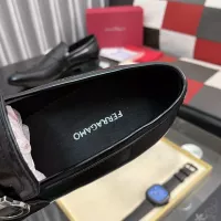 $108.00 USD Salvatore Ferragamo Leather Shoes For Men #1381486