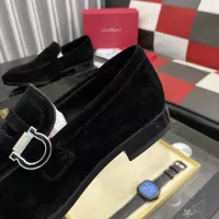 $108.00 USD Salvatore Ferragamo Leather Shoes For Men #1381487