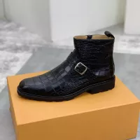 $118.00 USD Louis Vuitton Boots For Men #1381557