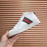 $92.00 USD Gucci High Tops Shoes For Men #1381604