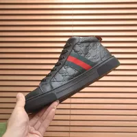$92.00 USD Gucci High Tops Shoes For Men #1381605