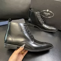 $150.00 USD Prada Boots For Men #1381665