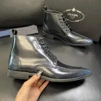 $150.00 USD Prada Boots For Men #1381666