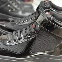 $92.00 USD Prada High Top Shoes For Men #1381669