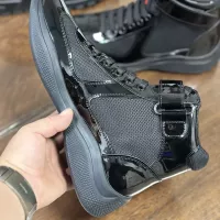 $92.00 USD Prada High Top Shoes For Men #1381669
