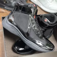 $92.00 USD Prada High Top Shoes For Men #1381669