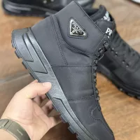 $98.00 USD Prada High Top Shoes For Men #1381670
