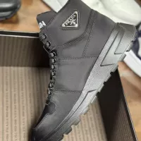 $98.00 USD Prada High Top Shoes For Men #1381670