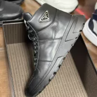 $100.00 USD Prada High Top Shoes For Men #1381671