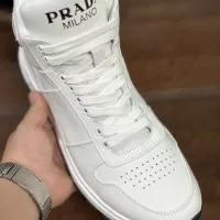 $100.00 USD Prada High Top Shoes For Men #1381672