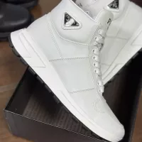 $100.00 USD Prada High Top Shoes For Men #1381672