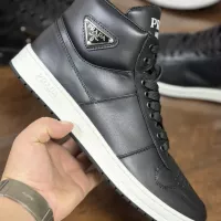 $100.00 USD Prada High Top Shoes For Men #1381673