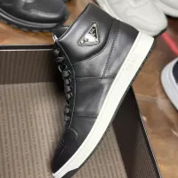 $100.00 USD Prada High Top Shoes For Men #1381673