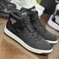 $98.00 USD Prada High Top Shoes For Men #1381674