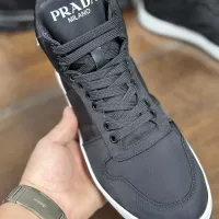 $98.00 USD Prada High Top Shoes For Men #1381674