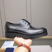 $100.00 USD Prada Leather Shoes For Men #1381837