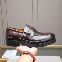 $100.00 USD Prada Leather Shoes For Men #1381838