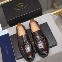 $100.00 USD Prada Leather Shoes For Men #1381838