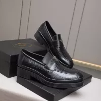 $100.00 USD Prada Leather Shoes For Men #1381839