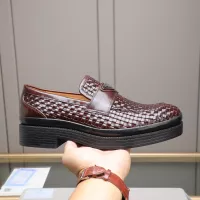 $115.00 USD Prada Leather Shoes For Men #1381840