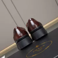 $115.00 USD Prada Leather Shoes For Men #1381840