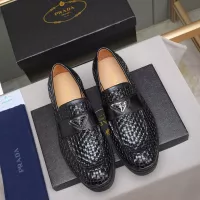 $115.00 USD Prada Leather Shoes For Men #1381841