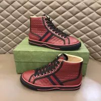 $88.00 USD Gucci High Tops Shoes For Women #1381892
