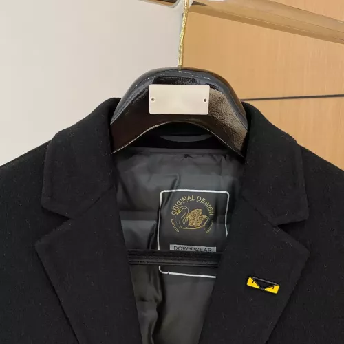 Replica Fendi Coat Long Sleeved For Men #1381972 $314.05 USD for Wholesale