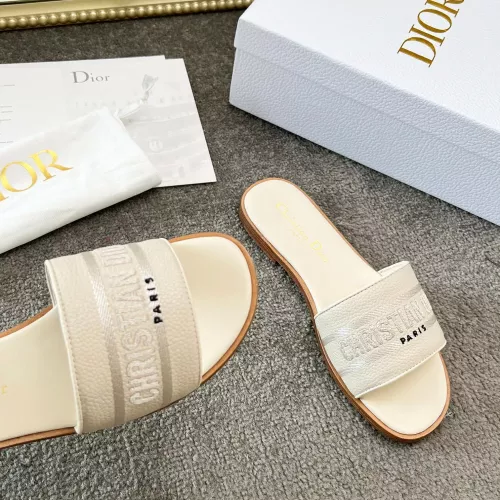 Replica Christian Dior Slippers For Women #1381995 $82.00 USD for Wholesale