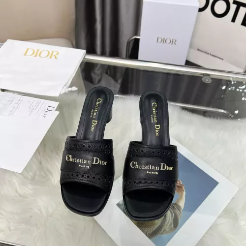 Replica Christian Dior Slippers For Women #1382000 $92.00 USD for Wholesale