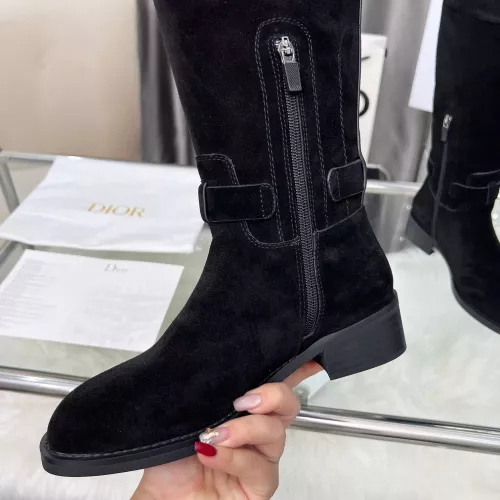 Replica Christian Dior Boots For Women #1382001 $155.00 USD for Wholesale