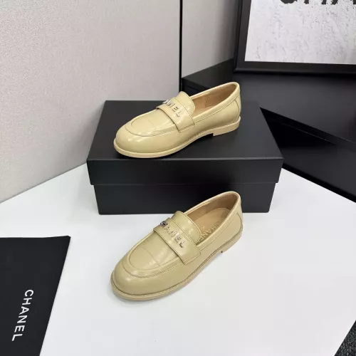 Chanel Leather Shoes For Women #1382012 $115.00 USD, Wholesale Replica Chanel Leather Shoes