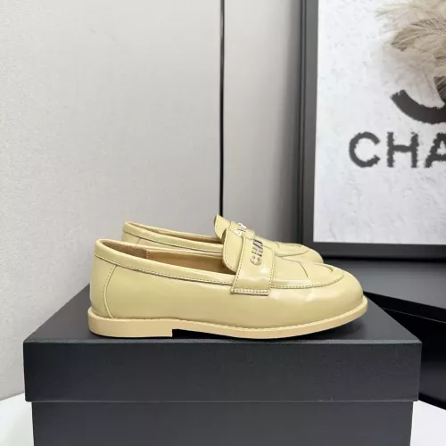 Replica Chanel Leather Shoes For Women #1382012 $115.00 USD for Wholesale