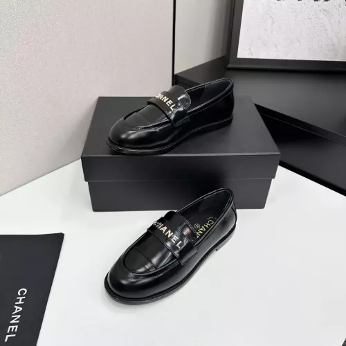Chanel Leather Shoes For Women #1382013 $115.00 USD, Wholesale Replica Chanel Leather Shoes