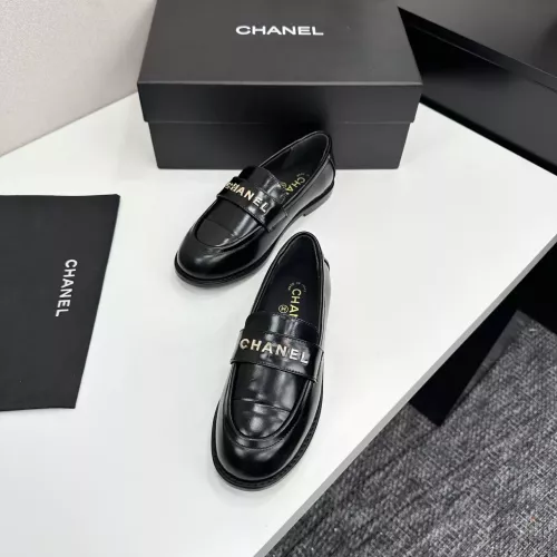 Replica Chanel Leather Shoes For Women #1382013 $115.00 USD for Wholesale