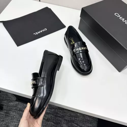 Replica Chanel Leather Shoes For Women #1382013 $115.00 USD for Wholesale