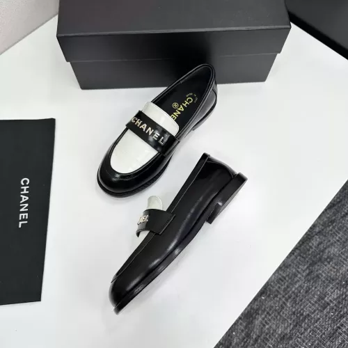 Replica Chanel Leather Shoes For Women #1382014 $115.00 USD for Wholesale