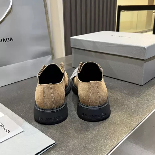 Replica Balenciaga Leather Shoes For Men #1382016 $125.00 USD for Wholesale