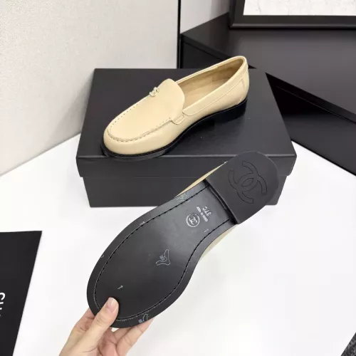 Replica Chanel Leather Shoes For Women #1382030 $108.00 USD for Wholesale