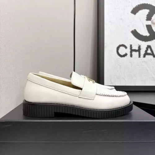 Replica Chanel Leather Shoes For Women #1382032 $125.00 USD for Wholesale
