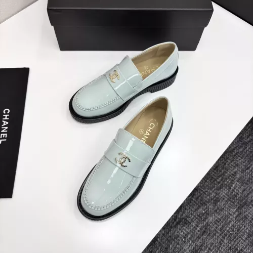 Replica Chanel Leather Shoes For Women #1382034 $125.00 USD for Wholesale