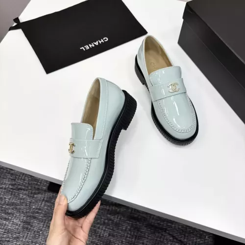Replica Chanel Leather Shoes For Women #1382034 $125.00 USD for Wholesale