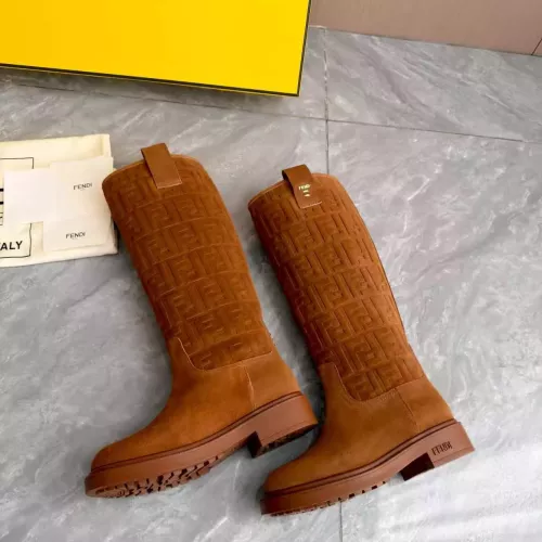 Replica Fendi Fashion Boots For Women #1382044 $155.00 USD for Wholesale