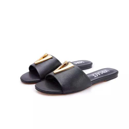 Replica Versace Slippers For Women #1382048 $82.00 USD for Wholesale