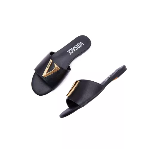 Replica Versace Slippers For Women #1382048 $82.00 USD for Wholesale