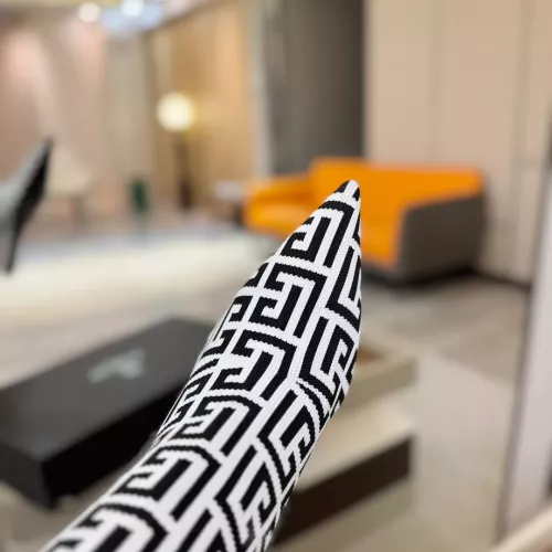 Replica Balmain Boots For Women #1382052 $145.00 USD for Wholesale